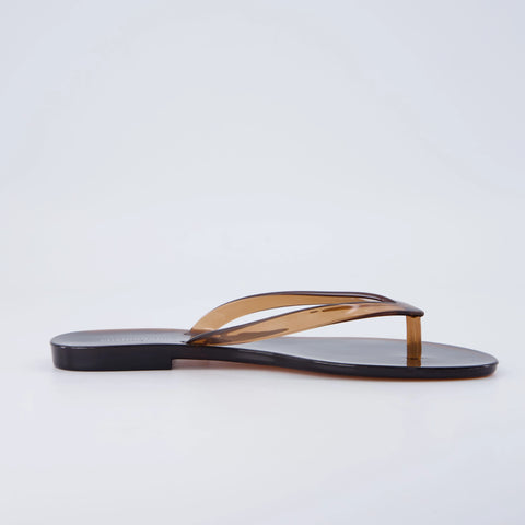 Aqua Jelly Flip Flops