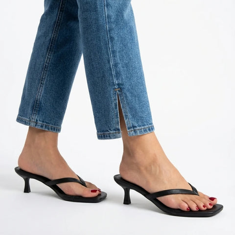 Miami Kitten Heel Sandals