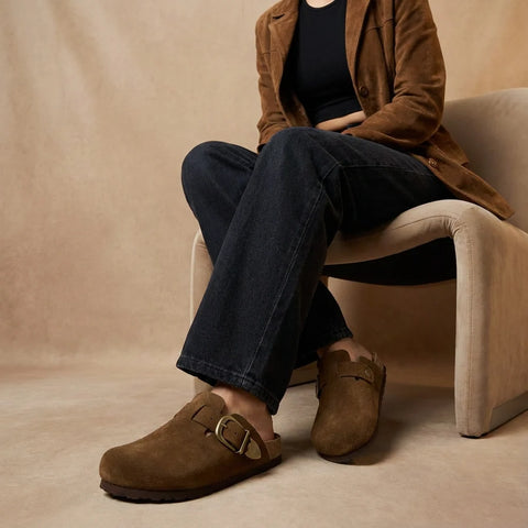 Hamlet Leather Clogs