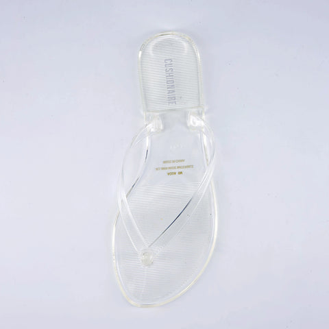 Aqua Jelly Flip Flops