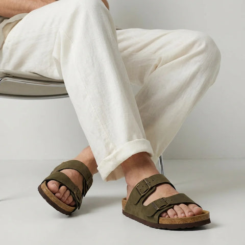 Lane Men's Cork Footbed Sandal