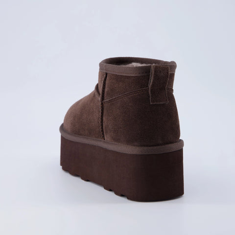 Hippy Cozy Platform Ankle Boot