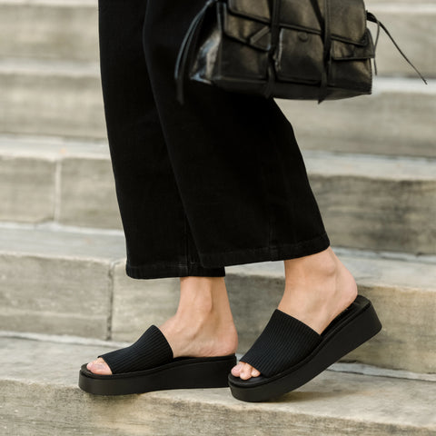 Pim Knit Platform Sandal