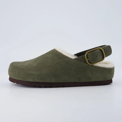 Luz Suede Clogs