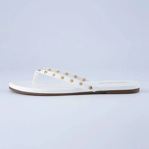 Confetti Studded Flip-Flops