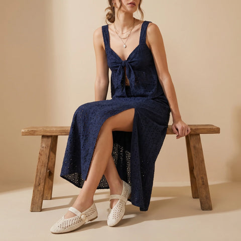 Monet Woven Mary Jane Flats