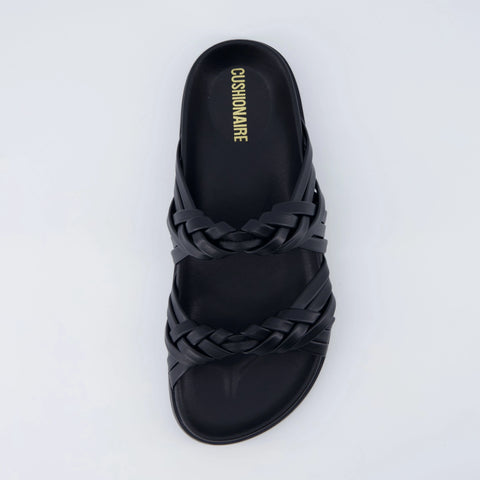 Lens Braided Strap Sandals