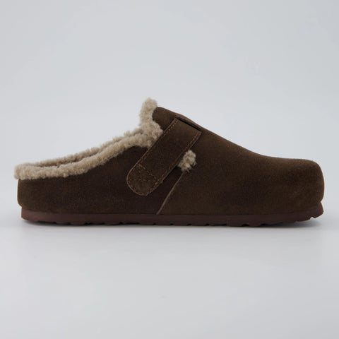 Haven Cozy Leather Clogs